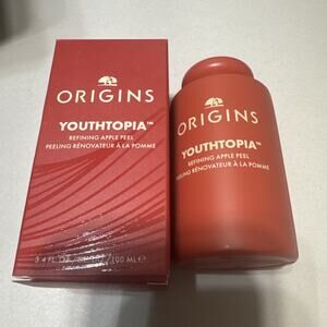 NEW Origins Youthtopia Liquid Exfoliant Refining Apple Peel FULL SIZE 3.4 Oz